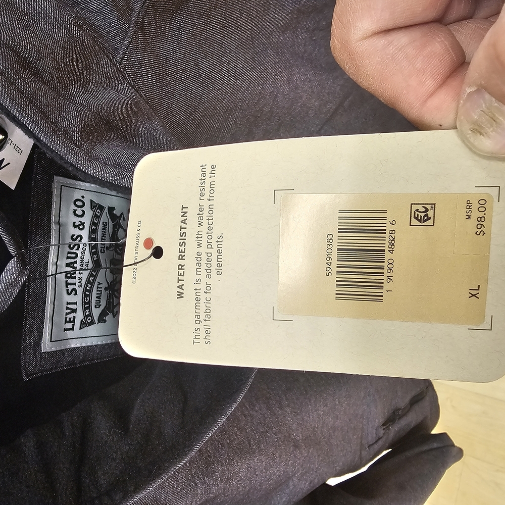 Men's Gray Hooded Jacket - Picture 5 of 12